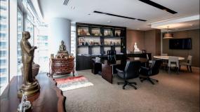 老总办公室简单室内装修效果图图片大全