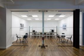 禅意舒适老总办公室背景墙效果图