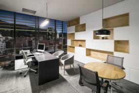 简单办公室老总办公室装饰装修图片