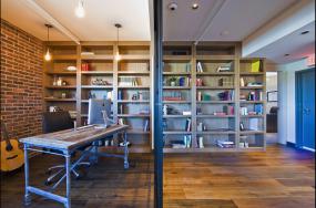 老总办公室精美吊顶效果图图片