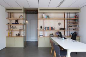 老总办公室背景墙设计效果图片