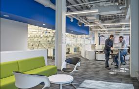 现代小办公室装饰画设计图