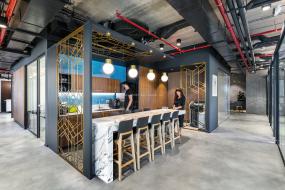 最新公司办公室沙发装修效果图