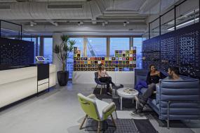 最新现代办公室布置效果图片大全