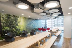 最新办公室室内装饰设计效果图