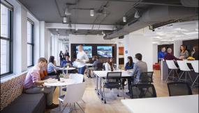 办公室桌椅设计效果图片案例