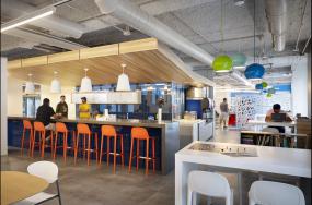 现代办公室室内布置效果图2018图片