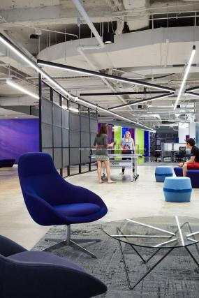 现代办公室室内布置设计效果图集