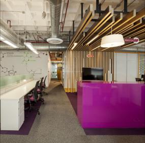 办公室室内创意装修设计效果图片欣赏