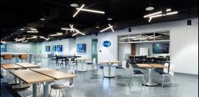 小型企业办公室装修效果图