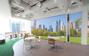 简约办公室室内装修风格图片大全