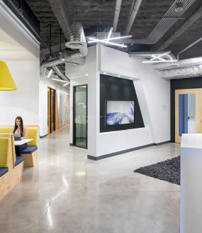 时尚办公室隔断装修效果图集