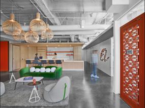 现代办公室风格刚装修