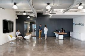 小型办公室吊顶设计效果图片