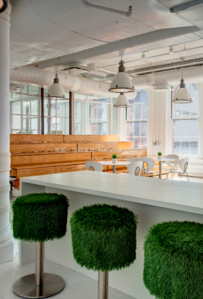 国外普通办公室装修效果图