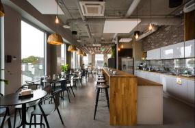 上海专业办公室吊灯装修效果图片2018