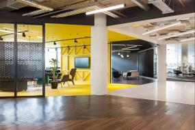 现代大办公室装修效果图片