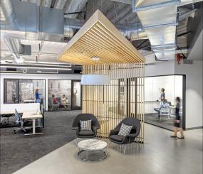 上海办公室吊顶专业装修效果图