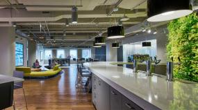 现代风格设计个性办公室效果图