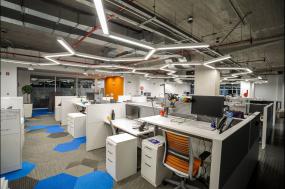 时尚欧美风格办公室装修设计效果图片