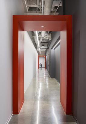 办公室走道效果图