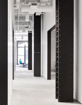 普通简约办公室装修效果图