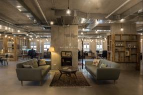 简单办公室工装装修效果图片大全