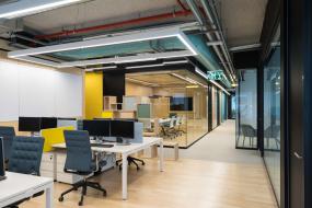 小型办公室简约室内装修图片