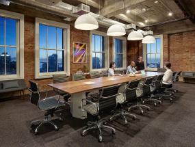 小型办公室工装装修效果图片