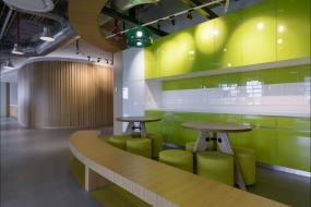 现代装修时尚简单办公室图效果