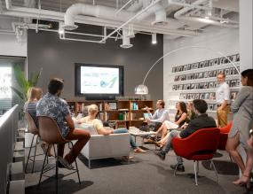 专业办公室最新室内装修效果图片欣赏