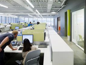 小型办公室装潢室内装饰设计效果图