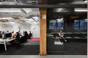 最新现代办公室布置效果图