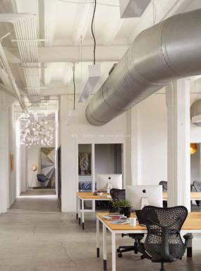 混搭设计风格现代办公室装修效果