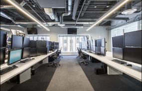 小办公室吊顶现代设计装修图片