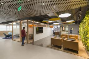 小型现代办公室工装装修效果图片欣赏