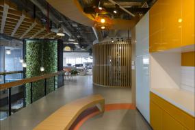 小型办公室摆设现代装修图