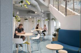 办公室室内简单装修实景图片