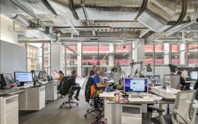 公司办公室布置效果图图片