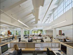 公司办公室室内布置效果图