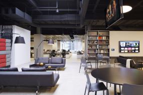 工装办公室室内设计效果图大全