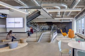 办公室复式室内设计装修实景图