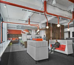 办公室吊灯装修效果图片