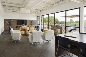 办公室简装修室内装饰设计效果图