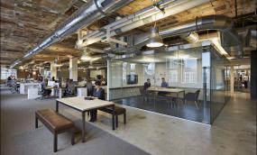 公司办公室布置效果图片