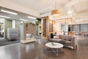 公司办公室室内装饰装修效果图片欣赏