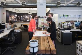 办公室布置设计效果图图集