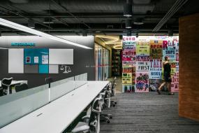 简约办公室装修效果图片