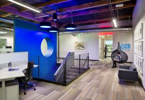 办公室现代装修风格效果图