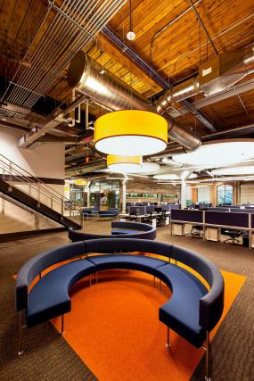 办公室简约风格装修效果图